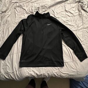 Men’s Nike DriFit Black Quarter Zip